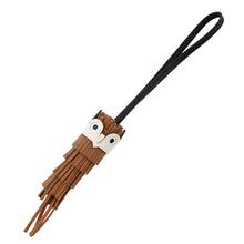 Load image into Gallery viewer, HERMES Chouette Bag Charm Gold/Nata/Black/Pande Epice/White Lambskin Epsom
