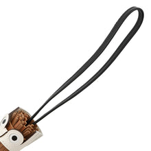 Load image into Gallery viewer, HERMES Chouette Bag Charm Gold/Nata/Black/Pande Epice/White Lambskin Epsom
