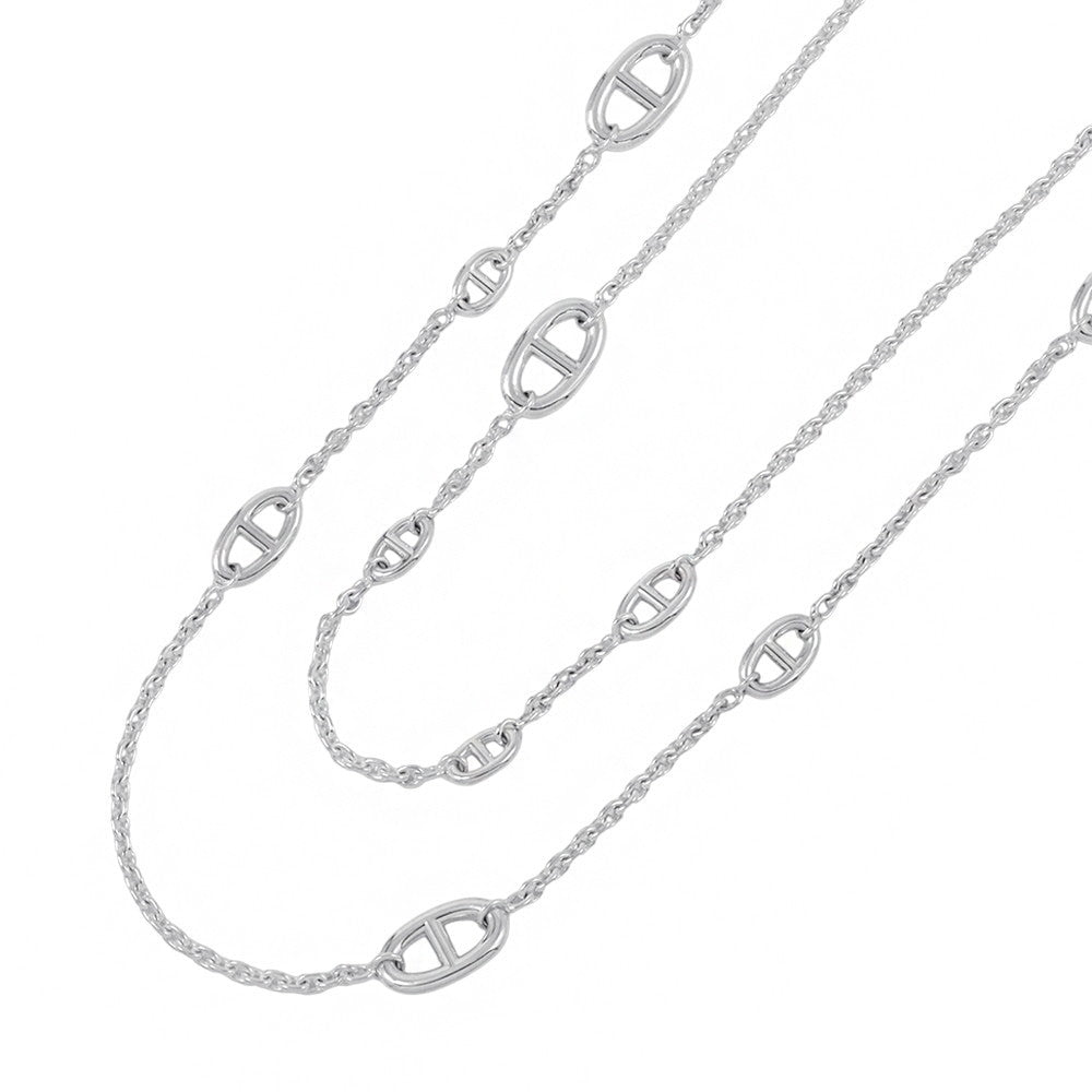 HERMES Farandole Necklace Size 120 SV925