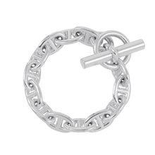 Load image into Gallery viewer, HERMES Chaine d&#39;Ancre Bracelet 13 frames Size MM SV925
