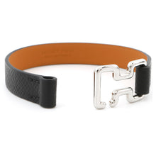 Load image into Gallery viewer, HERMES Tonight Bangle Size T5 Black Epsom
