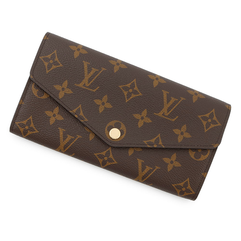 LOUIS VUITTON Portefeuille Sarah FuchsiaM62234 Monogram