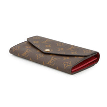 将图像加载到图库查看器中，LOUIS VUITTON Portefeuille Sarah FuchsiaM62234 Monogram
