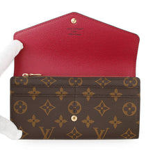 将图像加载到图库查看器中，LOUIS VUITTON Portefeuille Sarah FuchsiaM62234 Monogram
