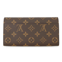 将图像加载到图库查看器中，LOUIS VUITTON Portefeuille Sarah CoquelicotM62236 Monogram
