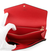 将图像加载到图库查看器中，LOUIS VUITTON Portefeuille Sarah CoquelicotM62236 Monogram
