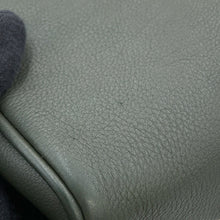 将图像加载到图库查看器中，The Row 90&#39;s Handbag Dark KhakiW1281 Leather
