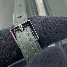 将图像加载到图库查看器中，The Row 90&#39;s Handbag Dark KhakiW1281 Leather
