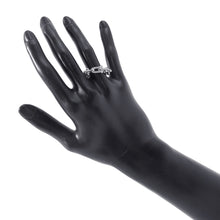 将图像加载到图库查看器中，TIFFANY&amp;Co. Hardware Small Link Ring Size Approximately No. 1272669290 18K White Gold
