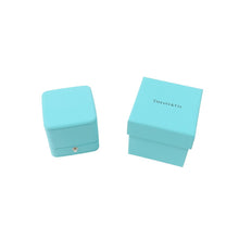 Load image into Gallery viewer, TIFFANY&amp;Co. Hardware Small Link Ring Size Approximately No. 1272669290 18K White Gold
