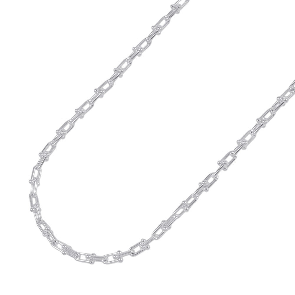 TIFFANY&Co. Hardware Small Link Necklace60153093 SV925