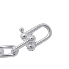 Load image into Gallery viewer, TIFFANY&amp;Co. Hardware Small Link Necklace60153093 SV925
