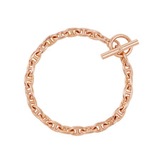 将图像加载到图库查看器中，HERMES ★Chaine d&#39;Ancre 26-link Bracelet Size TPM 18K Pink Gold
