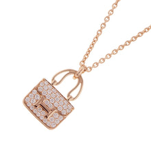 将图像加载到图库查看器中，HERMES Amulette Constance NecklaceH121312B 00 18KPG
