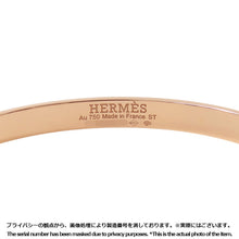 将图像加载到图库查看器中，HERMES Kelly Bracelet PM Size ST 18K Pink Gold
