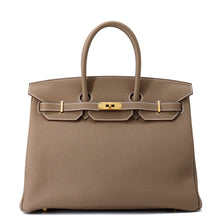 将图像加载到图库查看器中，HERMES Birkin Etoupe Togo Leather Size 35
