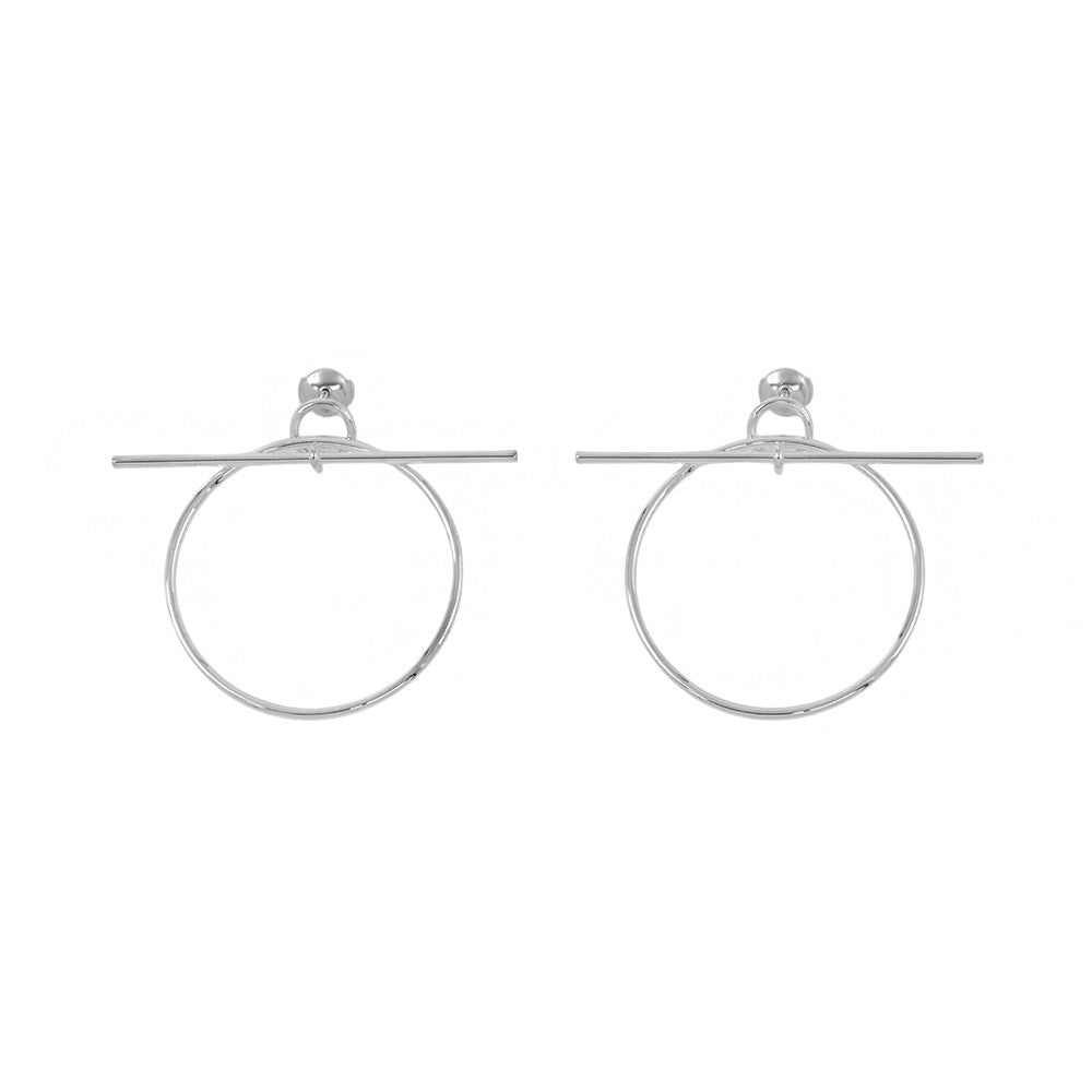 HERMES Loop Earrings Size MM SV925