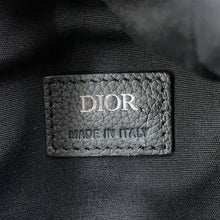 将图像加载到图库查看器中，Dior Scarab Oblique Shoulder Crossbody Bag Beige/Black1ESBO040YKY Canvas Leather

