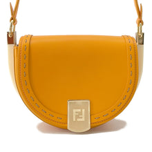 Load image into Gallery viewer, FENDI Moonlight Shoulder Bag Orange8BT346 Leather
