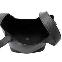 将图像加载到图库查看器中，HERMES Picotin Lock Black Taurillon Clemence Size MM

