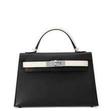 Load image into Gallery viewer, HERMES Mini Kelly 2 SPO Black / Nata Chevre Myzore Goatskin
