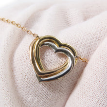 将图像加载到图库查看器中，CARTIER Trinity Heart Diamond NecklaceB7061200 K18YG K18PG K18WG
