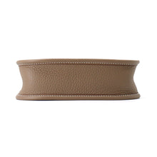 将图像加载到图库查看器中，HERMES Evelyne Long Etoupe/Blue Indigo Taurillon Clemence Size TPM
