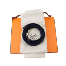 将图像加载到图库查看器中，HERMES Evelyne Long Etoupe/Blue Indigo Taurillon Clemence Size TPM
