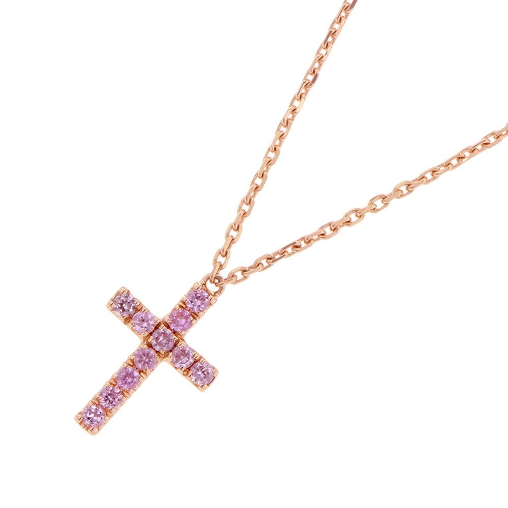 CARTIER Symbol Cloth NecklaceB7223700 18K Pink Gold