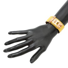 将图像加载到图库查看器中，HERMES Collier de Chien 24 Bracelet Size T2 Jaune de Naples Leather
