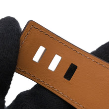 将图像加载到图库查看器中，HERMES Collier de Chien 24 Bracelet Size T2 Jaune de Naples Leather
