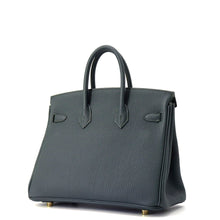 将图像加载到图库查看器中，HERMES Birkin Vert Mangrove Togo Leather Size 25
