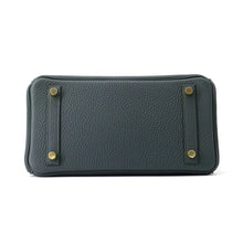 将图像加载到图库查看器中，HERMES Birkin Vert Mangrove Togo Leather Size 25
