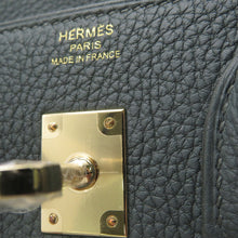 将图像加载到图库查看器中，HERMES Birkin Vert Mangrove Togo Leather Size 25
