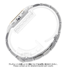 将图像加载到图库查看器中，CARTIER PANTHERE MM 1 row H36.4mm×W26.6mm Stainless Steel K18YG Ivory Dial83083241
