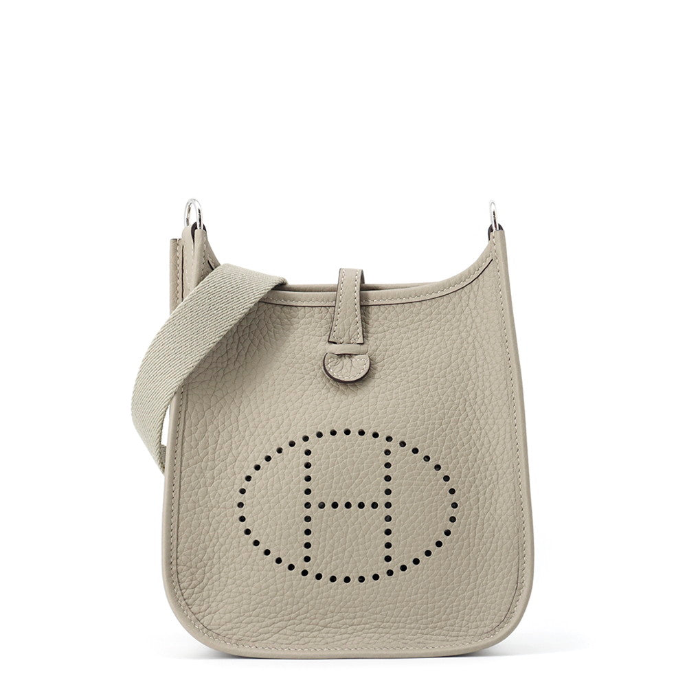 HERMES Evelyne Short Sage Taurillon Clemence Size TPM