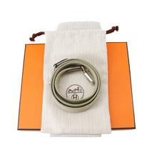 将图像加载到图库查看器中，HERMES Evelyne Short Sage Taurillon Clemence Size TPM
