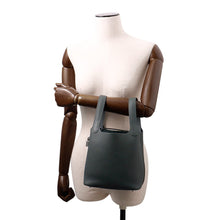 Load image into Gallery viewer, HERMES Picotin Lock Eclat Vert Mangrove/Guripantan Taurillon Clemence Swift Leather Size PM
