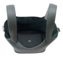 Load image into Gallery viewer, HERMES Picotin Lock Eclat Vert Mangrove/Guripantan Taurillon Clemence Swift Leather Size PM
