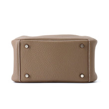 将图像加载到图库查看器中，HERMES Lindy Etoupe Taurillon Clemence Size Mini
