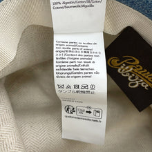 Load image into Gallery viewer, LOEWE Paula Ibiza Frayed Fisherman Hat Size 59 Blue DenimK820HF1X66 Cotton100% Calf Leather
