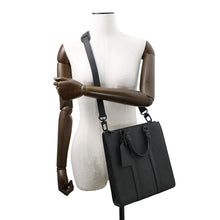 Load image into Gallery viewer, LOUIS VUITTON Sac Plat NoirM21884 Monogram Taurillon Leather
