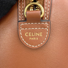 Load image into Gallery viewer, CELINE Triomphe Travel Bag Tan113773DU3.04LU Smooth Calf Leather Size Small
