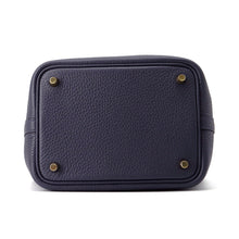Load image into Gallery viewer, HERMES Picotin Lock Blue Nuit Taurillon Clemence Size PM
