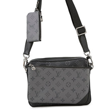 将图像加载到图库查看器中，LOUIS VUITTON Trio Messenger NoirM69443 Monogram Eclipse Monogram Eclipse Reverse
