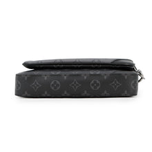 将图像加载到图库查看器中，LOUIS VUITTON Trio Messenger NoirM69443 Monogram Eclipse Monogram Eclipse Reverse
