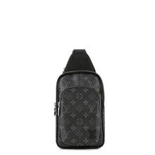 将图像加载到图库查看器中，LOUIS VUITTON Avenue Sling Bag NoirM47137 Monogram Eclipse Size PM
