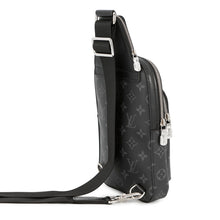 将图像加载到图库查看器中，LOUIS VUITTON Avenue Sling Bag NoirM47137 Monogram Eclipse Size PM
