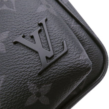 将图像加载到图库查看器中，LOUIS VUITTON Avenue Sling Bag NoirM47137 Monogram Eclipse Size PM
