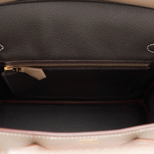 将图像加载到图库查看器中，HERMES Birkin Verso Etoupe/Marron Fonce Togo Leather Size 25
